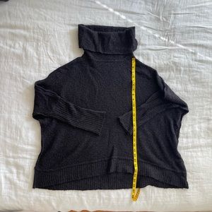 All Saints Brown Knit Turtle Neck